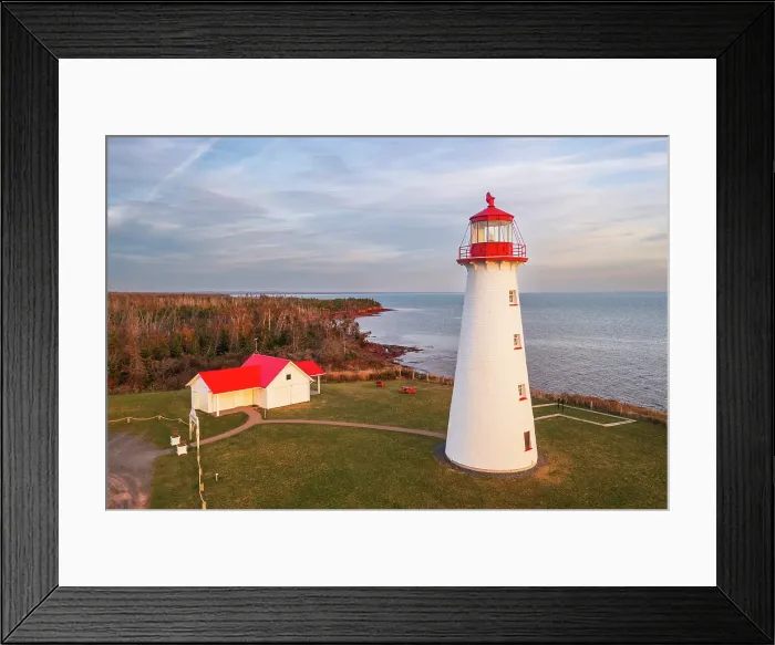 Framed Print : Point Prim Lighthouse, Prince Edward Island, Canada Framed Print : Point Prim Lighthouse, Prince Edward Island, Canada