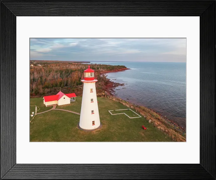 Framed Print : Point Prim Lighthouse, Prince Edward Island, Canada Framed Print : Point Prim Lighthouse, Prince Edward Island, Canada