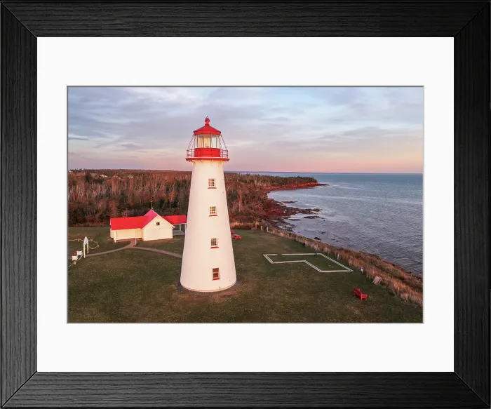 Framed Print : Point Prim Lighthouse, Prince Edward Island, Canada Framed Print : Point Prim Lighthouse, Prince Edward Island, Canada