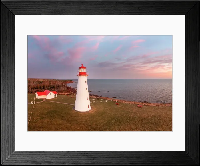 Framed Print : Point Prim Lighthouse, Prince Edward Island, Canada Framed Print : Point Prim Lighthouse, Prince Edward Island, Canada