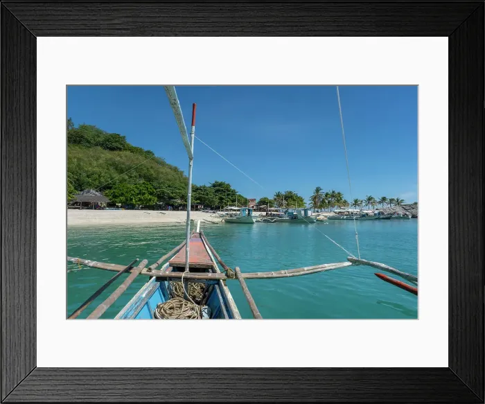 Framed Print : Bangka boats, Gigantes Islands, Iloilo Province, Western Visayas, Philippines Framed Print : Bangka boats, Gigantes Islands, Iloilo Province, Western Visayas, Philippines