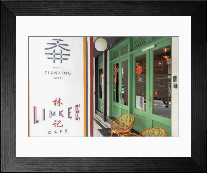 Framed Print : Tian Jing Hotel, Chinatown, Kuala Lumpur, Selangor, Malaysia