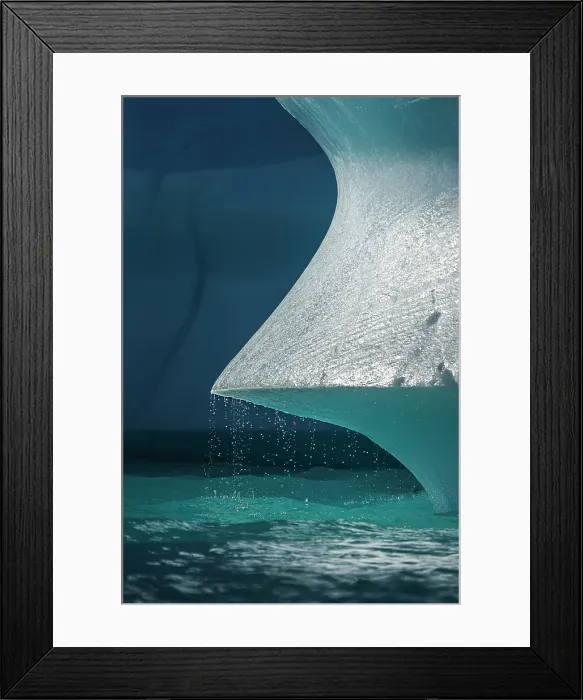 Framed Print : Details of an iceberg floating in Eastern Greenland Framed Print : Details of an iceberg floating in Eastern Greenland