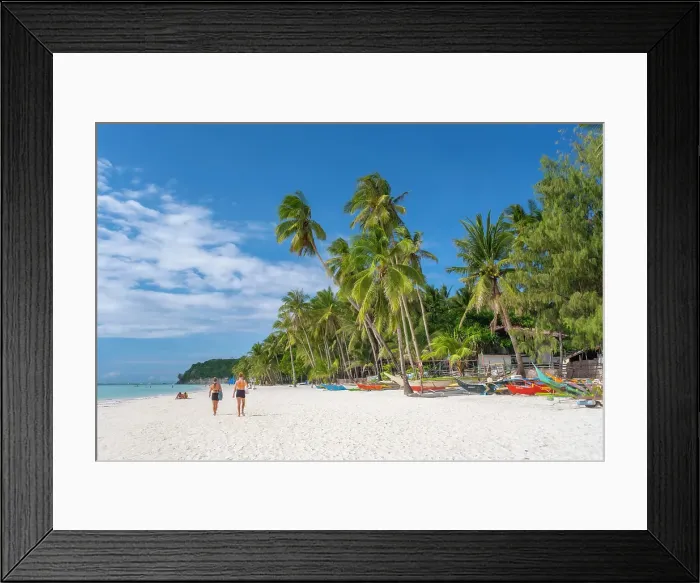 Framed Print : White Beach, Boracay Island, Aklan Province, Western Visayas, Philippines Framed Print : White Beach, Boracay Island, Aklan Province, Western Visayas, Philippines