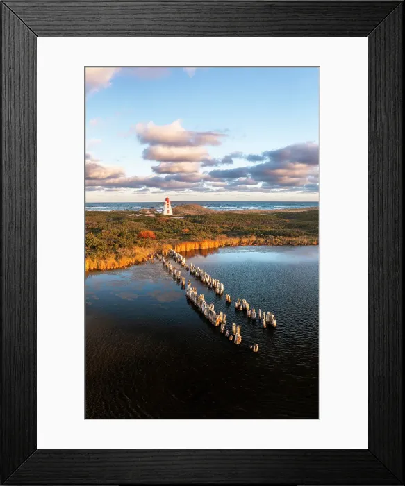 Framed Print : St. Peters harbour lighthouse, Prince Edward Island, Canada Framed Print : St. Peters harbour lighthouse, Prince Edward Island, Canada