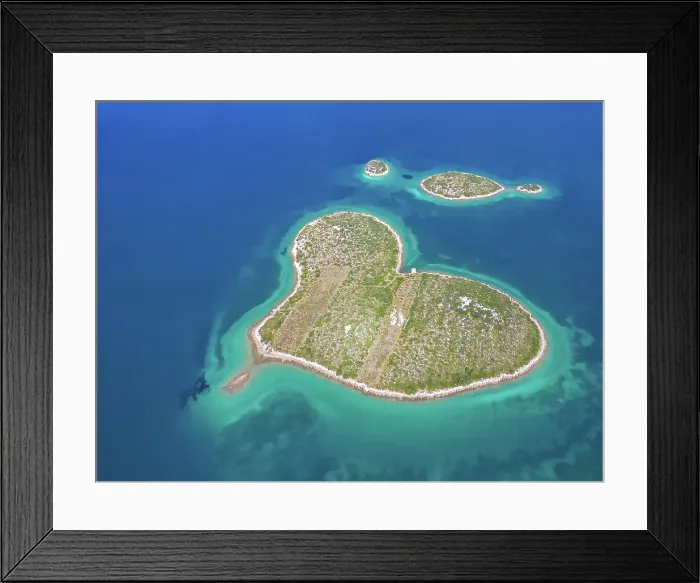 Framed Print : Croatia, Adriatic sea, Galesnjak island Framed Print : Croatia, Adriatic sea, Galesnjak island