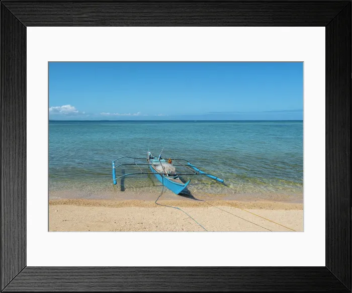 Framed Print : Bangka boats, Gigantes Islands, Iloilo Province, Western Visayas, Philippines Framed Print : Bangka boats, Gigantes Islands, Iloilo Province, Western Visayas, Philippines