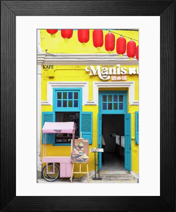 Framed Print : Dessert restaurant, Chinatown, Kuala Lumpur, Selangor, Malaysia Framed Print : Dessert restaurant, Chinatown, Kuala Lumpur, Selangor, Malaysia