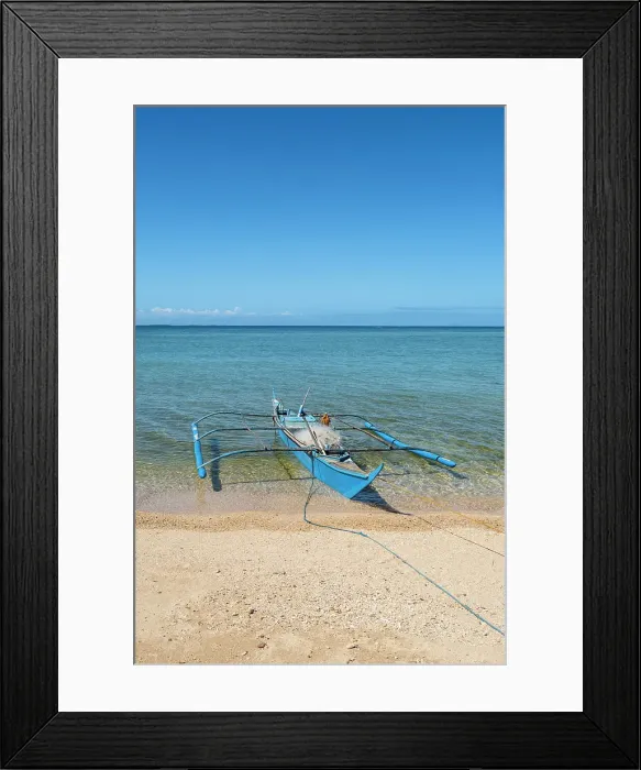 Framed Print : Bangka boats, Gigantes Islands, Iloilo Province, Western Visayas, Philippines Framed Print : Bangka boats, Gigantes Islands, Iloilo Province, Western Visayas, Philippines