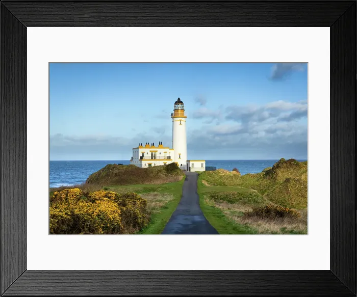 Framed Print : Turberry Lighthouse, Turnberry Point, South Ayrshire, Scotland, April 2024 Framed Print : Turberry Lighthouse, Turnberry Point, South Ayrshire, Scotland, April 2024