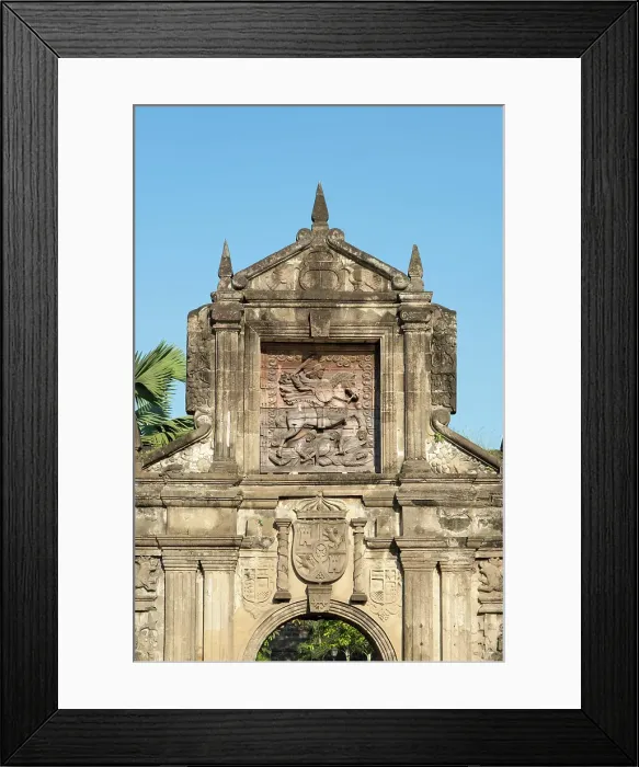 Framed Print : Fort Santiago, Intramuros, Manila, capital of The Philippines Framed Print : Fort Santiago, Intramuros, Manila, capital of The Philippines