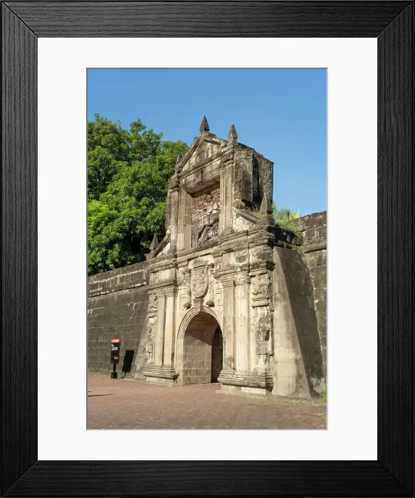 Framed Print : Fort Santiago, Intramuros, Manila, capital of The Philippines Framed Print : Fort Santiago, Intramuros, Manila, capital of The Philippines