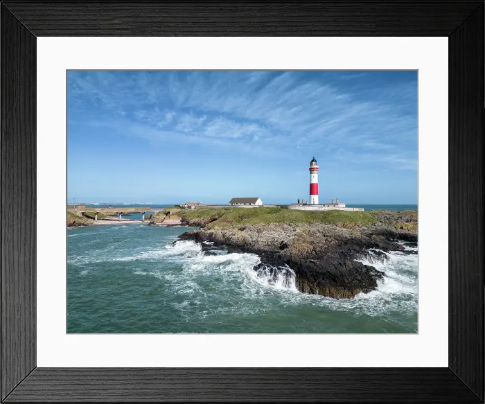 Framed Print : Aerial view of Buchan Ness Lighthouse, Boddam, near Peterhead, Aberdeenshire, Scotland, April 2024 Framed Print : Aerial view of Buchan Ness Lighthouse, Boddam, near Peterhead, Aberdeenshire, Scotland, April 2024