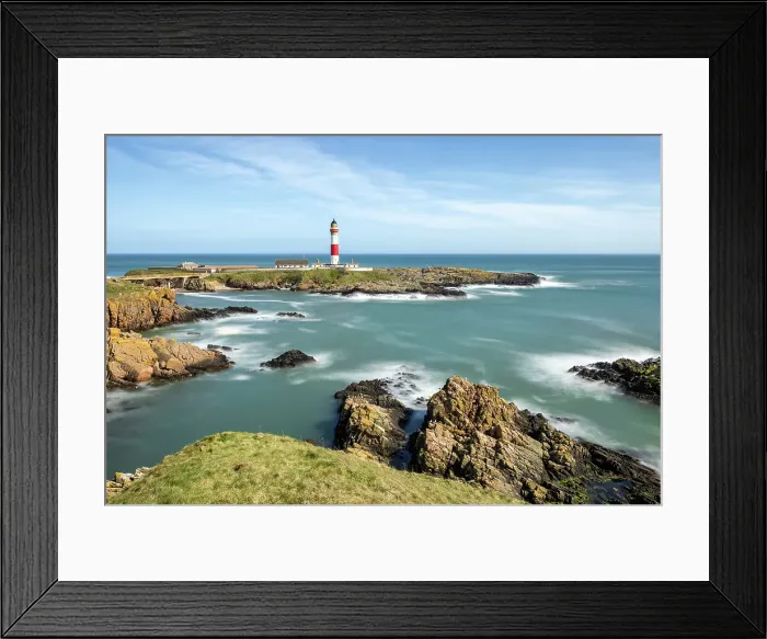 Framed Print : Buchan Ness Lighthouse, Boddam, near Peterhead, Aberdeenshire, Scotland, April 2024 Framed Print : Buchan Ness Lighthouse, Boddam, near Peterhead, Aberdeenshire, Scotland, April 2024