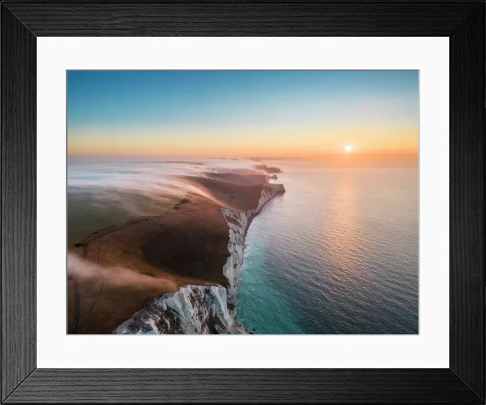 Framed Print : Jurassic Coast World Heritage Site, Dorset, England, UK, Feb 2023 Framed Print : Jurassic Coast World Heritage Site, Dorset, England, UK, Feb 2023