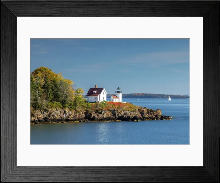 Framed Print : Curtis Island Lighthouse, Camden, Maine, New England, USA Framed Print : Curtis Island Lighthouse, Camden, Maine, New England, USA