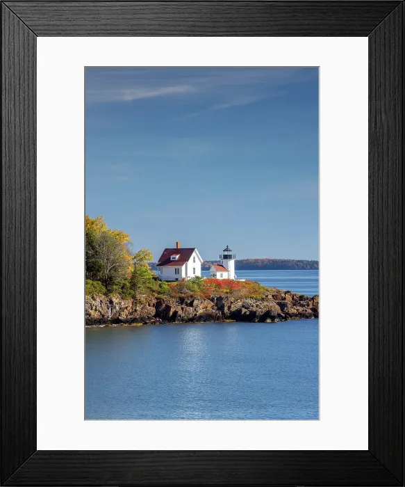 Framed Print : Curtis Island Lighthouse, Camden, Maine, New England, USA Framed Print : Curtis Island Lighthouse, Camden, Maine, New England, USA