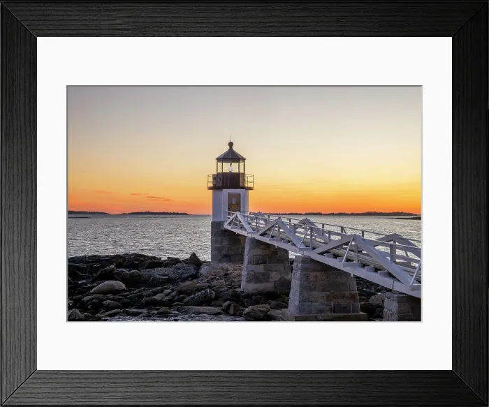 Framed Print : Marshall Point Lighthouse, Port Clyde, Maine, New England, USA Framed Print : Marshall Point Lighthouse, Port Clyde, Maine, New England, USA