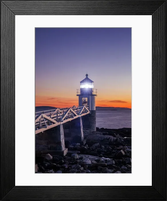 Framed Print : Marshall Point Lighthouse, Port Clyde, Maine, New England, USA Framed Print : Marshall Point Lighthouse, Port Clyde, Maine, New England, USA