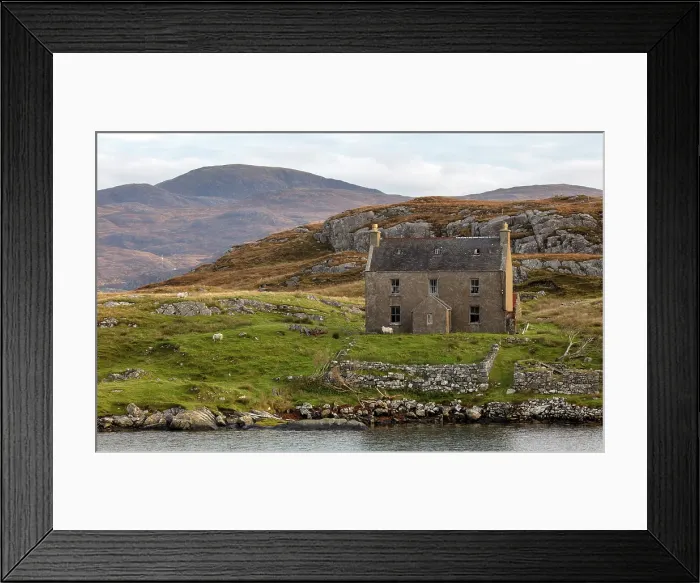 Framed Print : Abandoned croft house, Golden Road, Isle of Harris, Outer Hebrides, Scotland Framed Print : Abandoned croft house, Golden Road, Isle of Harris, Outer Hebrides, Scotland