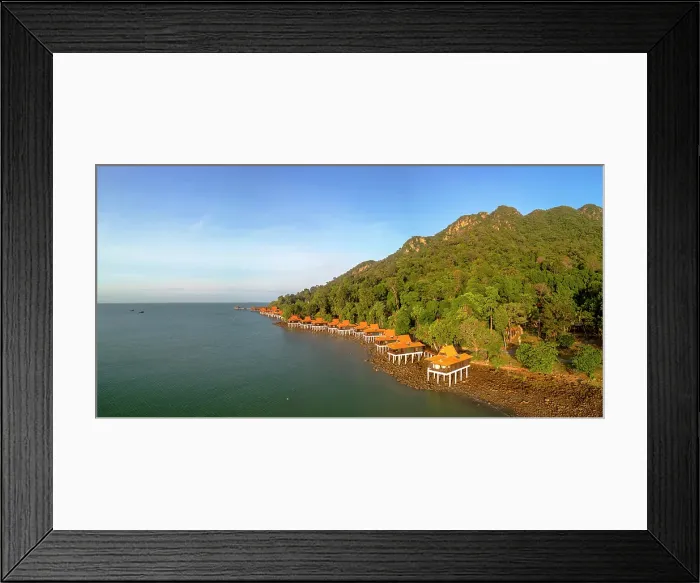 Framed Print : Overwater villas at Berjaya Langkawi Resort, Langkawi, Kedah, Malaysia Framed Print : Overwater villas at Berjaya Langkawi Resort, Langkawi, Kedah, Malaysia