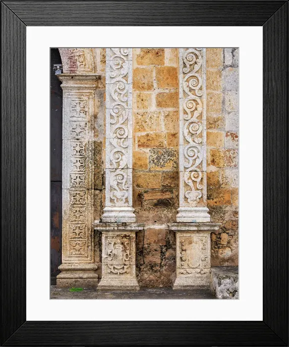 Framed Print : Cathedral of San Servacio, detailed view, Valladolid, Yucatan State, Mexico Framed Print : Cathedral of San Servacio, detailed view, Valladolid, Yucatan State, Mexico