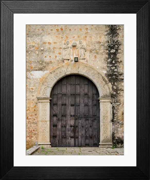 Framed Print : Cathedral of San Servacio, detailed view, Valladolid, Yucatan State, Mexico Framed Print : Cathedral of San Servacio, detailed view, Valladolid, Yucatan State, Mexico