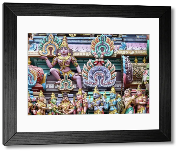 Framed Print : Sree Veera Hanuman Temple, Brickfields, Kuala Lumpur, Selangor, Malaysia Framed Print : Sree Veera Hanuman Temple, Brickfields, Kuala Lumpur, Selangor, Malaysia