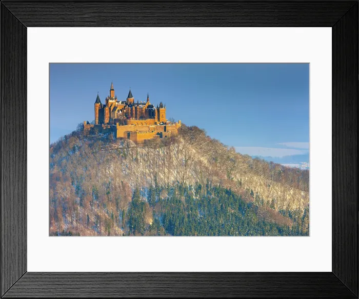 Framed Print : Germany, Baden-Wuerttemberg, Hohenzollern castle Framed Print : Germany, Baden-Wuerttemberg, Hohenzollern castle