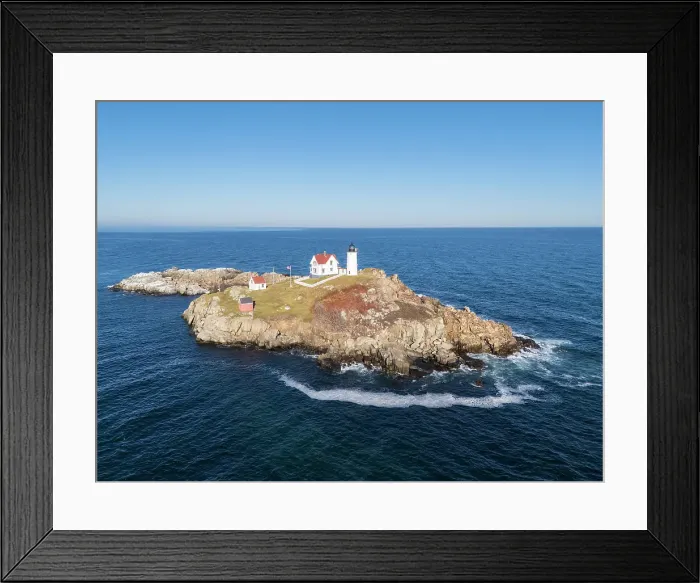 Framed Print : Cape Neddick Lighthouse, York, Maine, New England, USA Framed Print : Cape Neddick Lighthouse, York, Maine, New England, USA