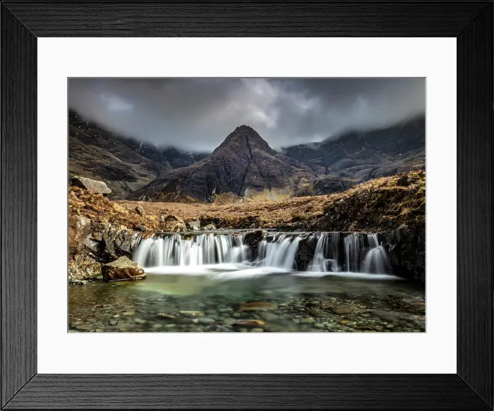 Framed Print : Fairy Pools, Glen Brittle, Isle of Skye, Inner Hebrides, Scotland Framed Print : Fairy Pools, Glen Brittle, Isle of Skye, Inner Hebrides, Scotland