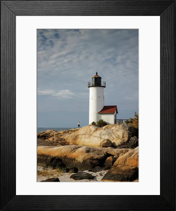 Framed Print : Annisquam Lighthouse, Wigwam Point, Gloucester, Cape Ann, Massachusetts, New England, USA Framed Print : Annisquam Lighthouse, Wigwam Point, Gloucester, Cape Ann, Massachusetts, New England, USA