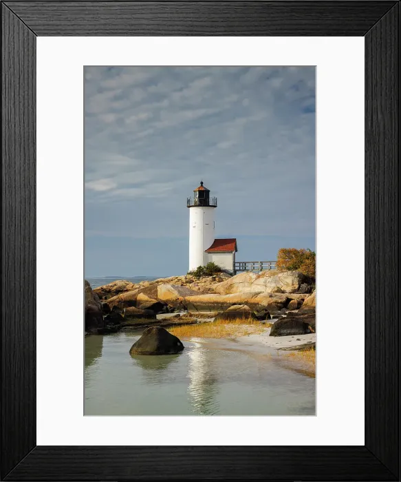 Framed Print : Annisquam Lighthouse, Wigwam Point, Gloucester, Cape Ann, Massachusetts, New England, USA Framed Print : Annisquam Lighthouse, Wigwam Point, Gloucester, Cape Ann, Massachusetts, New England, USA