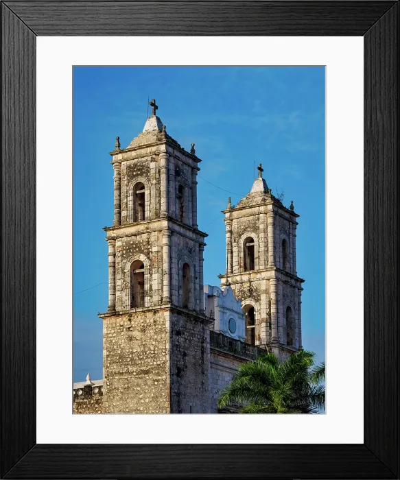 Framed Print : Cathedral of San Servacio, Valladolid, Yucatan State, Mexico Framed Print : Cathedral of San Servacio, Valladolid, Yucatan State, Mexico