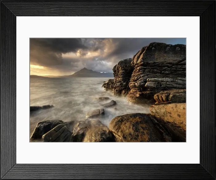 Framed Print : Cuillin Hills from Elgol, Isle of Skye, Inner Hebrides, Scotland Framed Print : Cuillin Hills from Elgol, Isle of Skye, Inner Hebrides, Scotland