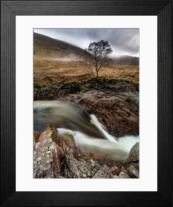 Framed Print : River Etive, Glen Etive, near Rannoch Moor, Highlands, Scotland Framed Print : River Etive, Glen Etive, near Rannoch Moor, Highlands, Scotland