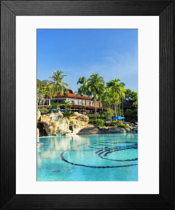 Framed Print : Pool at Berjaya Langkawi Resort, Langkawi, Kedah, Malaysia Framed Print : Pool at Berjaya Langkawi Resort, Langkawi, Kedah, Malaysia