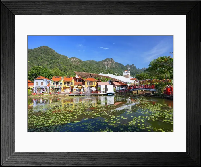 Framed Print : Oriental Village, Langkawi, Kedah, Malaysia Framed Print : Oriental Village, Langkawi, Kedah, Malaysia