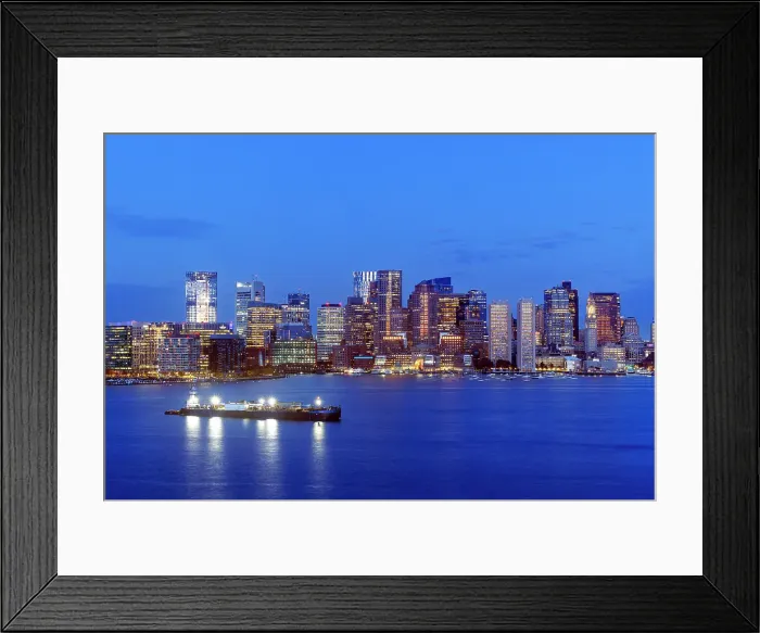 Framed Print : Boston skyline, Boston, Massachusetts, USA Framed Print : Boston skyline, Boston, Massachusetts, USA