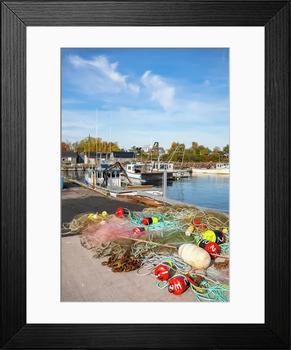 Framed Print : Victoria harbour, Prince Edward Island, Canada, North America Framed Print : Victoria harbour, Prince Edward Island, Canada, North America