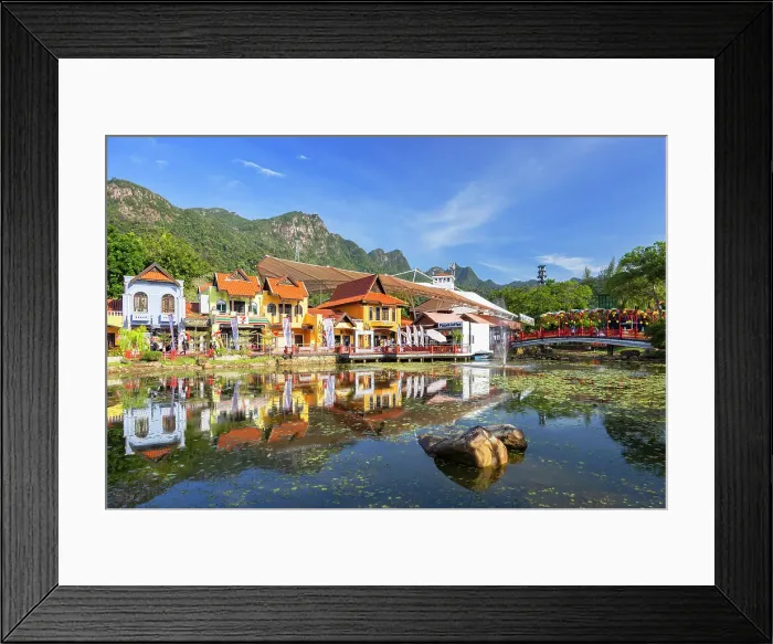 Framed Print : Oriental Village, Langkawi, Kedah, Malaysia Framed Print : Oriental Village, Langkawi, Kedah, Malaysia