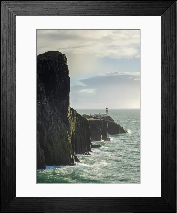 Framed Print : Neist Point Lighthouse on the Isle of Skye, Scotland. Winter (February) 2025 Framed Print : Neist Point Lighthouse on the Isle of Skye, Scotland. Winter (February) 2025