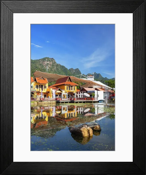 Framed Print : Oriental Village, Langkawi, Kedah, Malaysia Framed Print : Oriental Village, Langkawi, Kedah, Malaysia