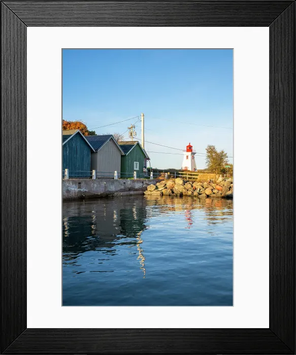 Framed Print : Victoria Lighthouse, Victoria, Prince Edward Island, Canada, North America Framed Print : Victoria Lighthouse, Victoria, Prince Edward Island, Canada, North America