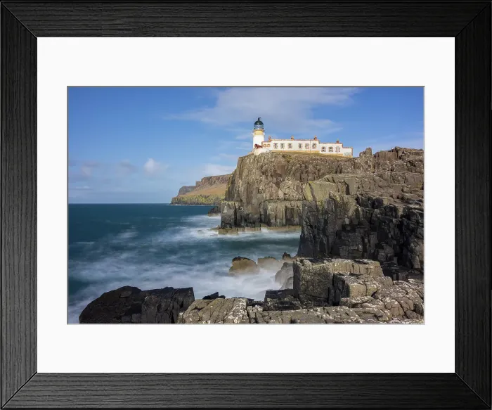 Framed Print : Neist Point Lighthouse on the Isle of Skye, Scotland. Winter (February) 2025 Framed Print : Neist Point Lighthouse on the Isle of Skye, Scotland. Winter (February) 2025