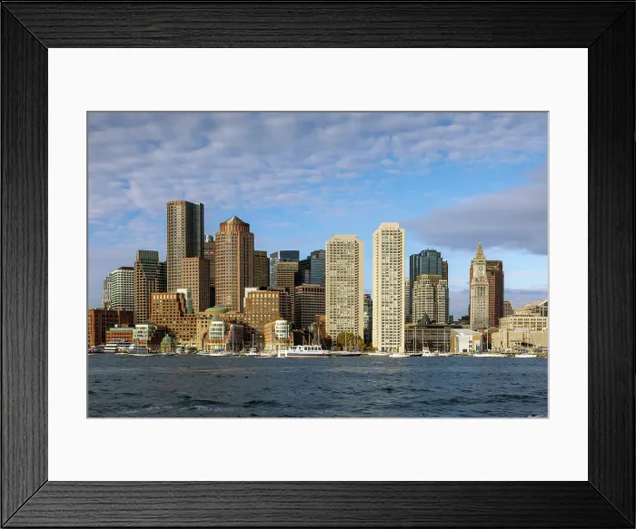Framed Print : Boston skyline, Boston, Massachusetts, USA Framed Print : Boston skyline, Boston, Massachusetts, USA