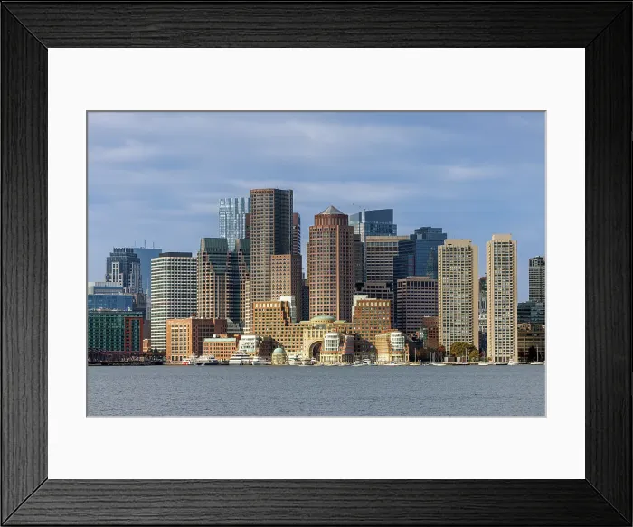 Framed Print : Boston skyline, Boston, Massachusetts, USA Framed Print : Boston skyline, Boston, Massachusetts, USA