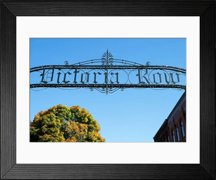 Framed Print : Victoria Row, Charlottetown, Prince Edward Island, Canada, North America Framed Print : Victoria Row, Charlottetown, Prince Edward Island, Canada, North America