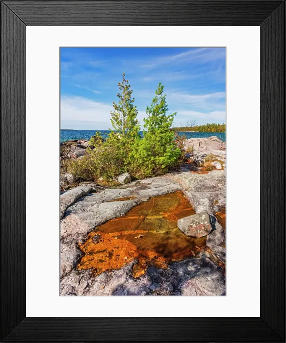 Framed Print : Rocky shoreline of Lake Superior at Katherine Cove, Lake Superior Provincial Park, Ontario, Canada Framed Print : Rocky shoreline of Lake Superior at Katherine Cove, Lake Superior Provincial Park, Ontario, Canada