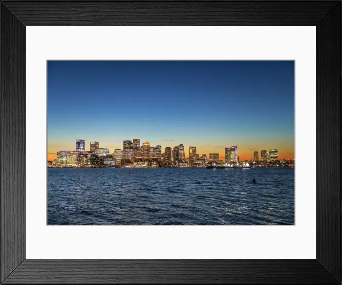 Framed Print : Boston skyline, Boston, Massachusetts, USA Framed Print : Boston skyline, Boston, Massachusetts, USA